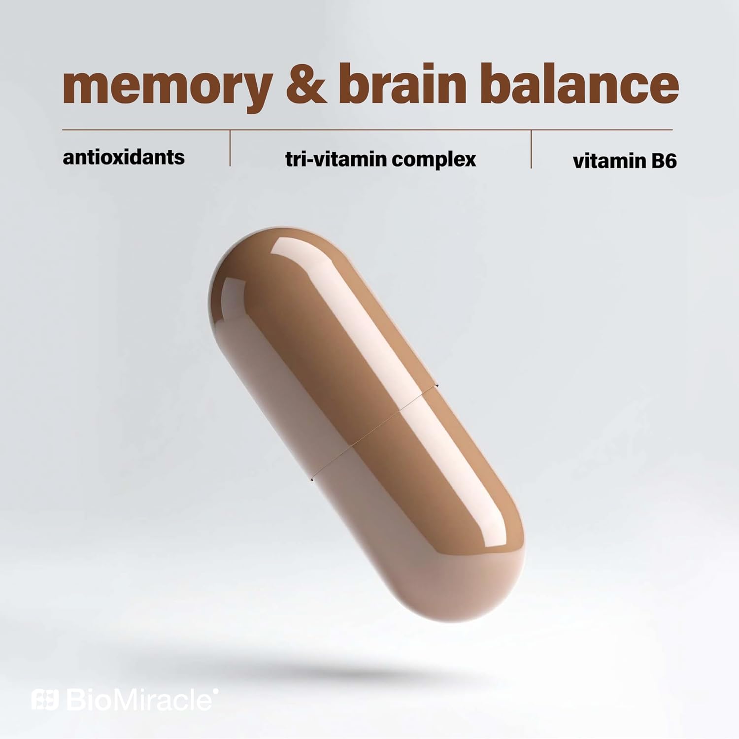 BioMiracle Menopause Balance - Advanced Hormone Support with KSM-66 Ashwagandha, Maca & Wild Yam - Supports Memory, Balance & Brain Health - Potent Antioxidants - 30 Capsules - Image 2