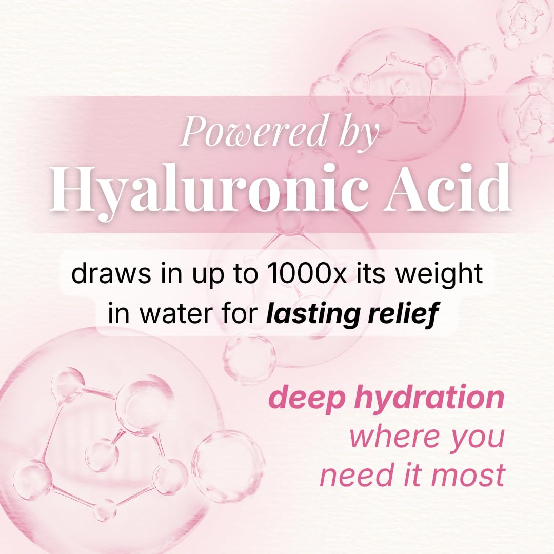 VLUSH Vaginal Moisturizer: Hormone-Free Hyaluronic Acid Suppositories for Dryness & Intimate Comfort – Clean Support for Menopause & Perimenopause (10pk) - Image 5