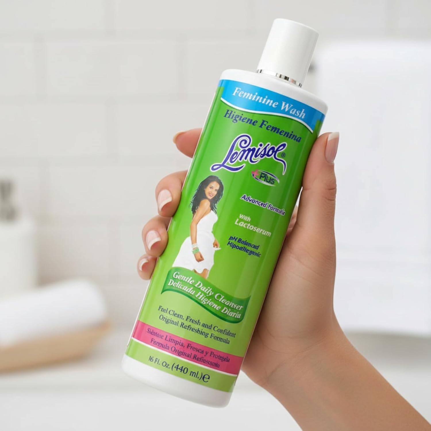 Lemisol Plus Gentle Daily Cleanser, Original Refreshing Formula, 16 Fl Oz - Image 9