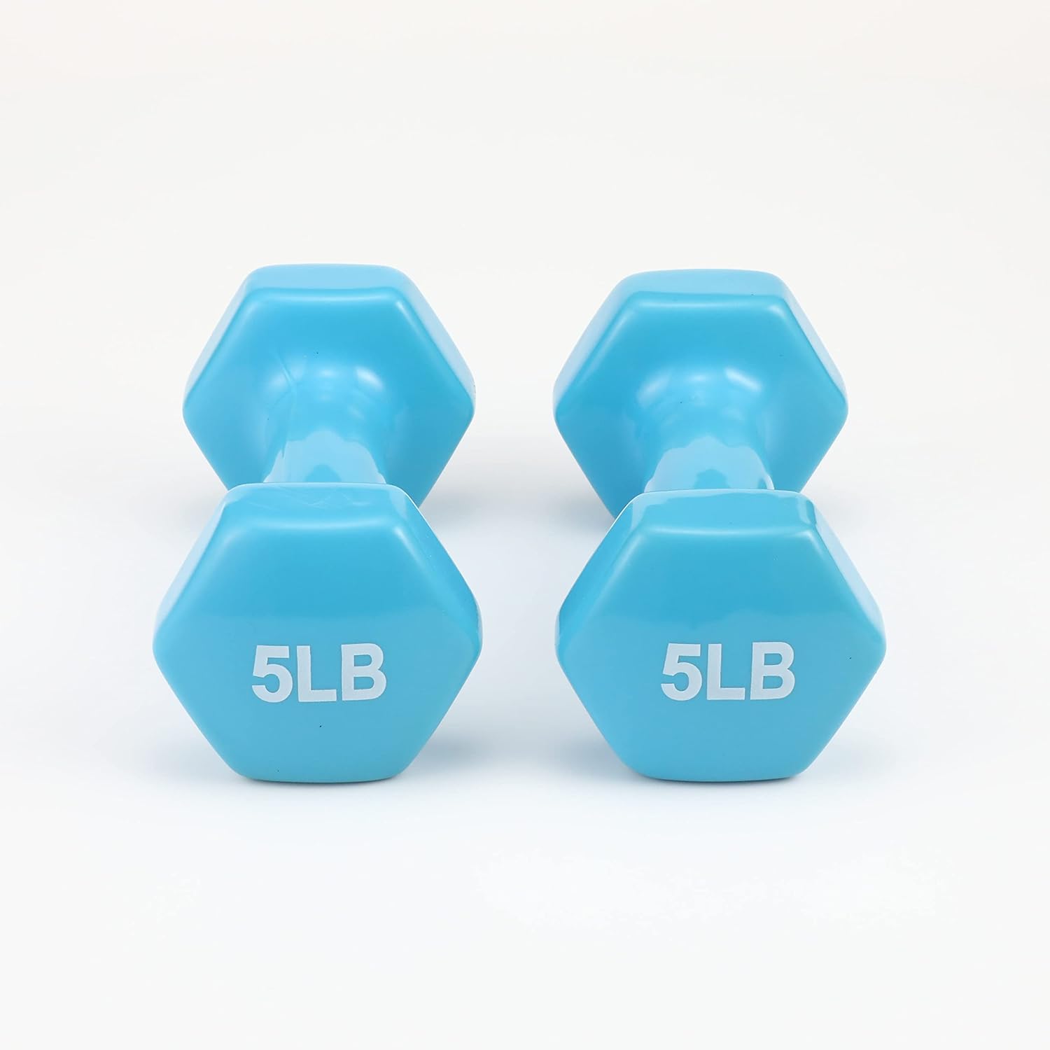 Amazon Basics Vinyl Coated Dumbbell Hand Weights - Image 5