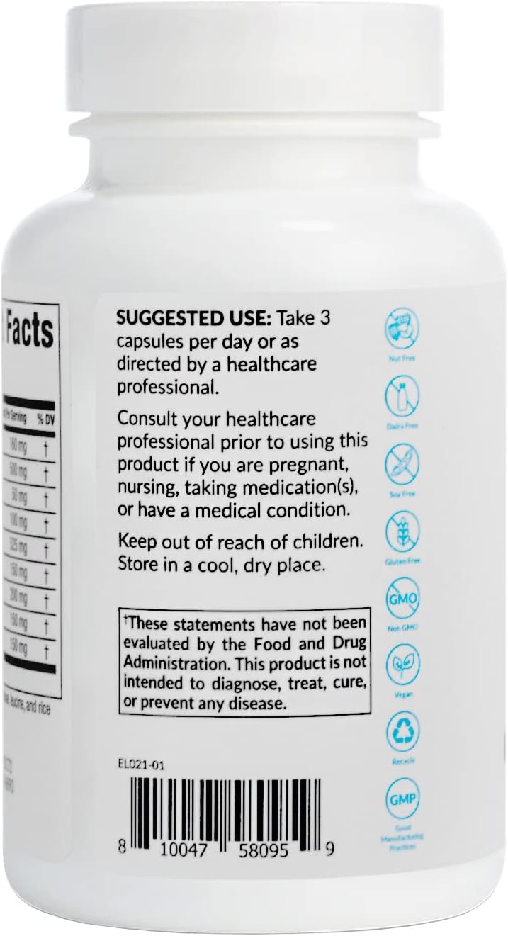 Equilife Herbal Progesterone Support for Women with Black Cohosh & Passion Flower -Ease Menopausal Symptoms, Promote Healthier Cycles, Boost Mood, Vegan, Non-GMO, Gluten, Dairy & Soy Free, 90 Capsules - Image 2
