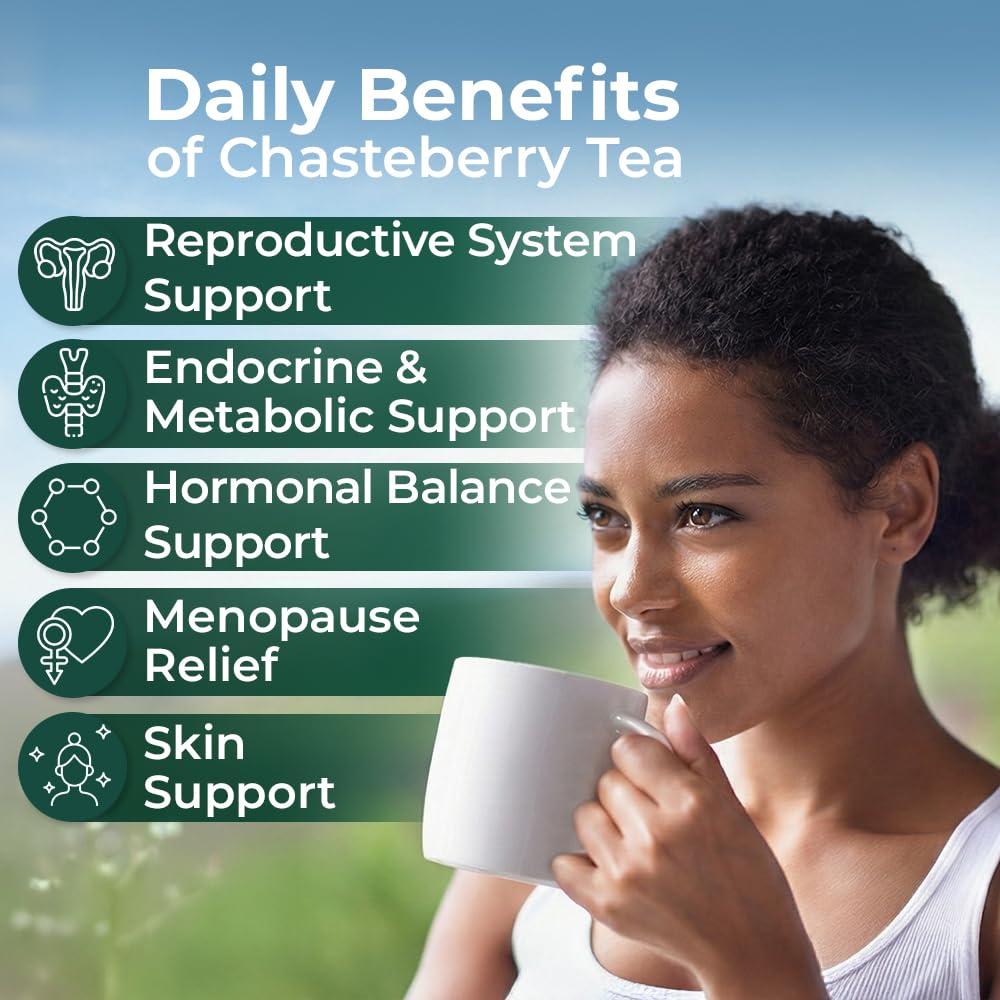 4 oz. Chaste Tree Berry Сhasteberry Tea Chaste Tree Berry Tea Herb (Vitex Agnus-Castus) - 113g Herbal Vitex Sauzgatillo - Image 2
