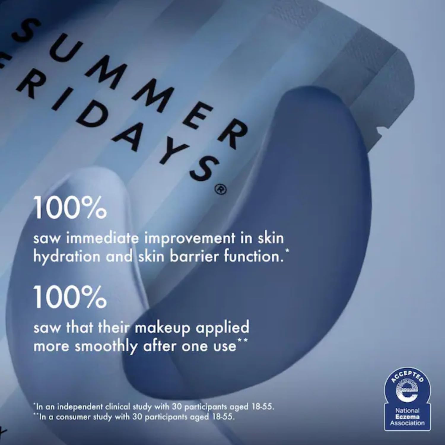 Summer Fridays Jet Lag Hydrating Eye Patches - De-puffing Hydrogel Under Eye Masks with Hyaluronic Acid, Caffeine + Peptides - Soothing + Refreshing At-Home + Travel Skin Care (15 Pairs) - Image 5