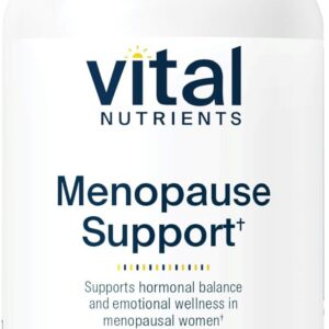 Vital Nutrients Menopause Support - Vegan Supplement for Women - Herbal Complex with Black Cohosh and Vitex Tree Berry for Hormone Balance Support* - Gluten, Dairy, Soy Free - 120 Capsules
