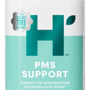 Habit PMS Support Supplement for Women (60 Capsules) - Supports Premenstrual Symptoms & Stress, Hormone Balance, Mood, B Vitamins, Vitamin D, Chasteberry, Ashwagandha, Gluten-Free, Non-GMO (1 Pack)