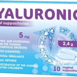 Vaginal Moisturizer for Women with Hyaluronic Acid - Hormone-Free - Intimate Moisturizer for Vaginal Dryness During Menopause - Ideal for Skin Revitalization, pH Balance & Post-Childbirth Recovery