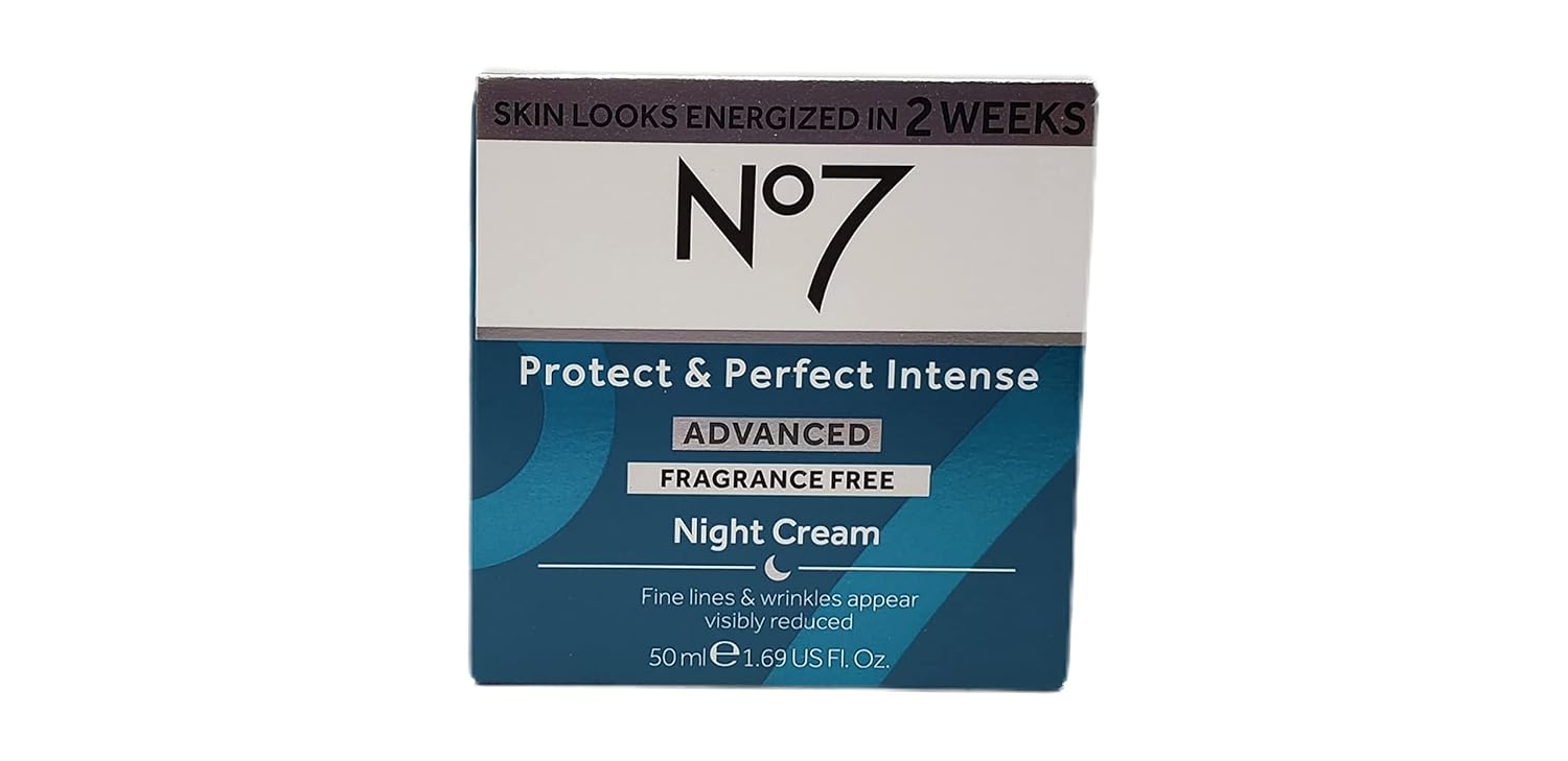 No 7 Protect and Perfect Advanced Fragrance Free Face Cream - Day and Night Bundle - 1.69 fl oz Each - Fragrance Free Day and Night Cream by No 7 - SPF 30 in Day Cream - Image 3