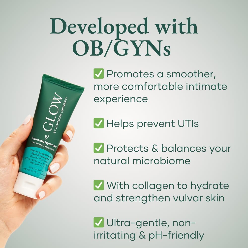 Vaginal Moisturizer, UTI Protector, Hormone-Free Intimate Hydrator, Vulva Olive Oil with Collagen, Aloe Vera & Hyaluronic Acid, Helps Relieve Dryness, Itching & Burning - OBGYN Co-Developed - Image 3