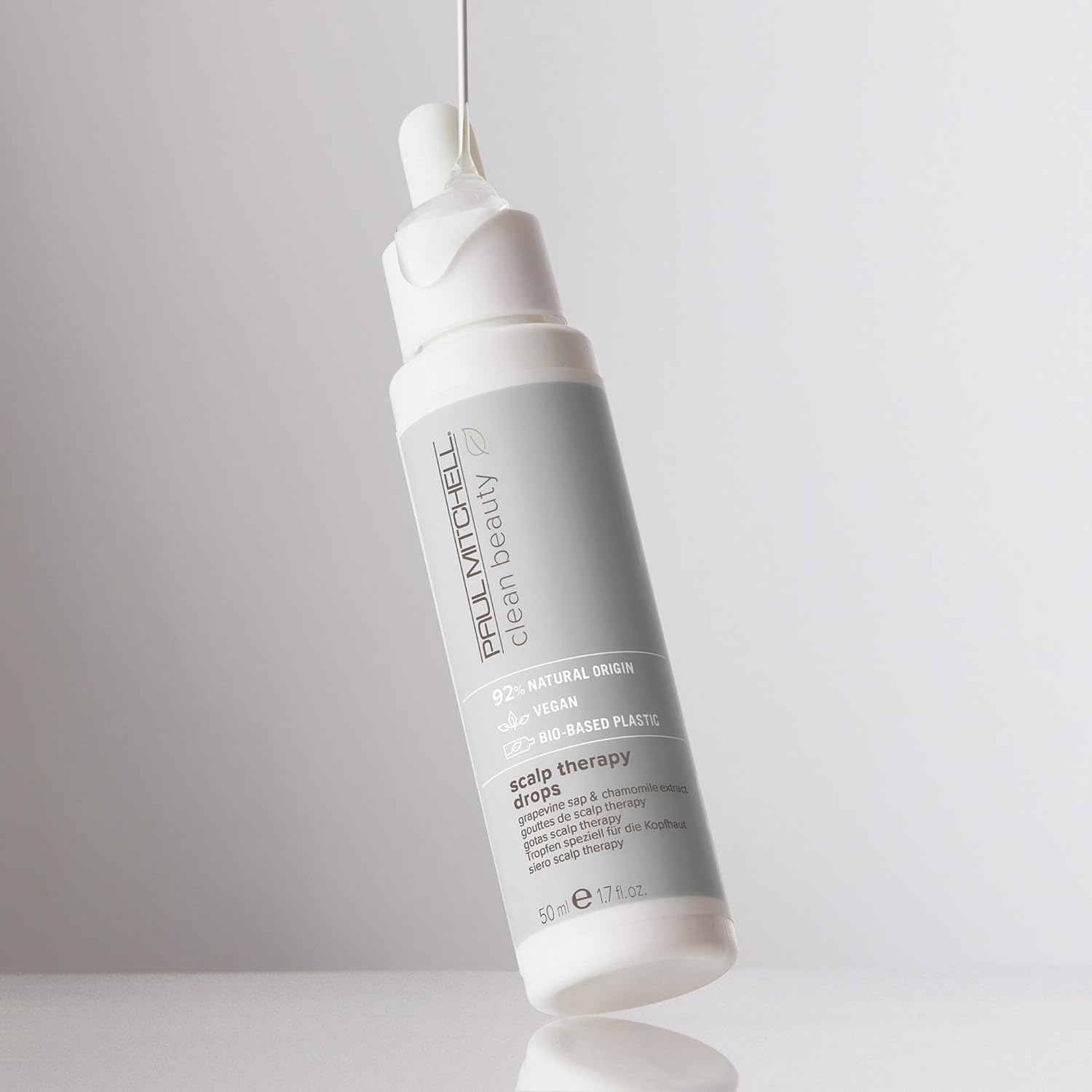 Paul Mitchell Clean Beauty Scalp Therapy Drops, Ultra-Lightweight Scalp Serum Soothes + Nourishes All Hair Types, Especially Dry, Oily + Sensitive Scalps, 1.7 fl. oz. - Image 4