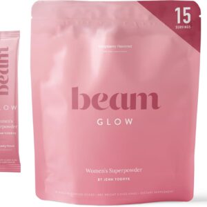 Beam Glow Hormone Balance Supplement for Women – Cortisol Supplement for Women, PMS Relief Supplement, Perimenopause Support, Womens Vitamins, Thyroid Support with Ashwagandha & Selenium