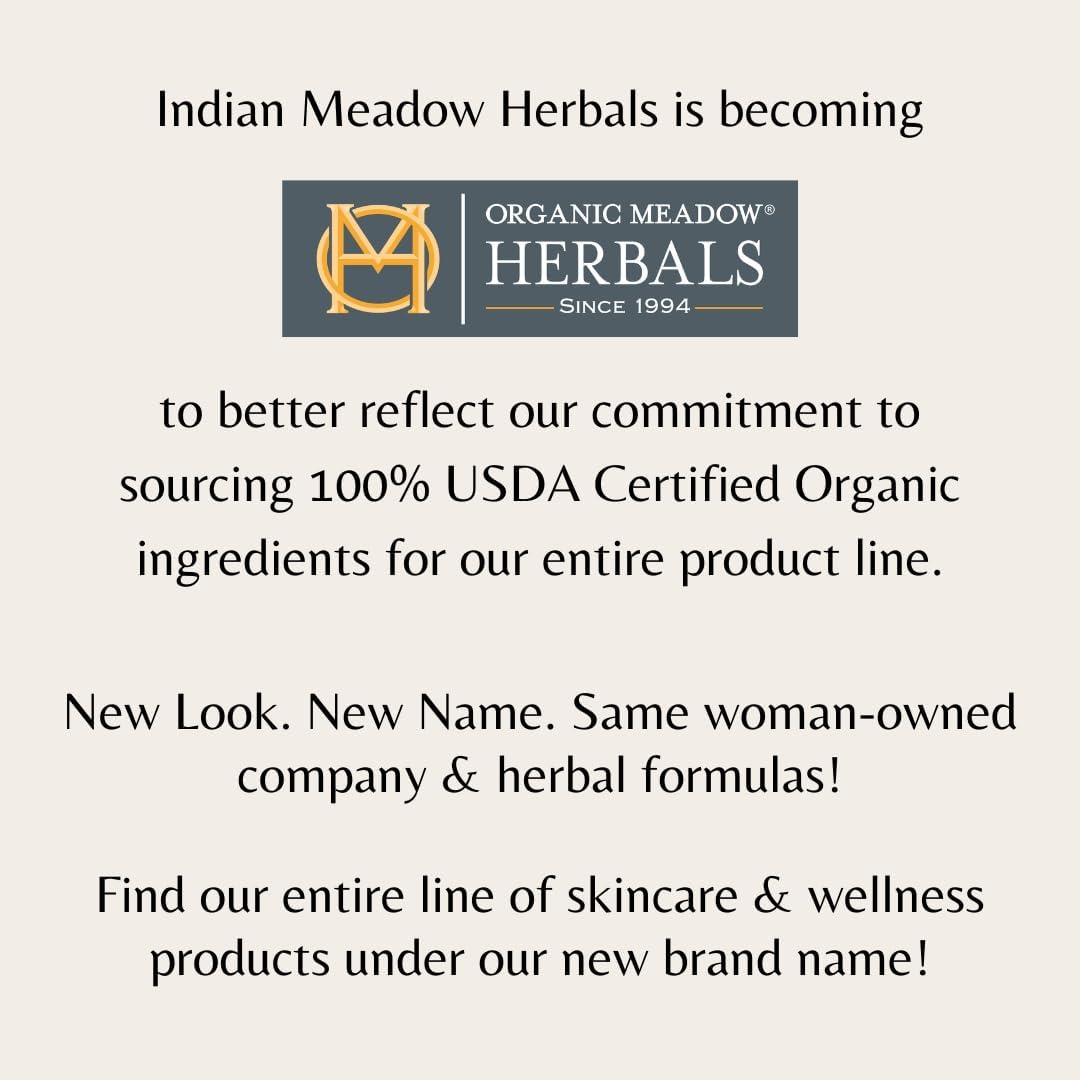 Indian Meadow Herbals Wild Yam Root Cream (2oz) - USDA Certified Organic Balancing Cream for PMS & Menopause Relief - Estrogen & Progesterone-Free. Woman-owned & Operated Since 1994. - Image 2