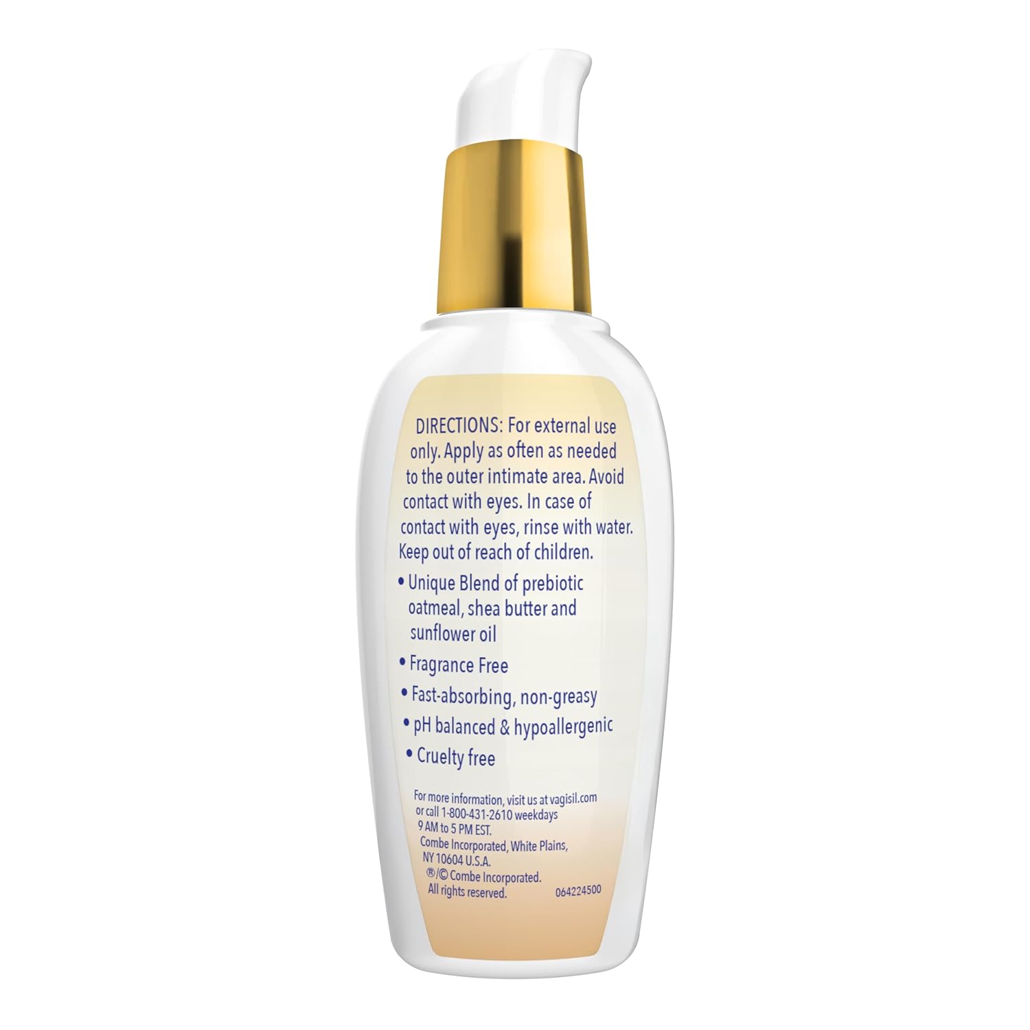 Vagisil Itch Protect Daily Creme with Prebiotic Oatmeal, Fragrance-Free Protective Formula with Shea Butter and Sunflower Oil, pH Balanced Fast-Absorbing Moisturizer, Hypoallergenic, 2 oz - Image 2