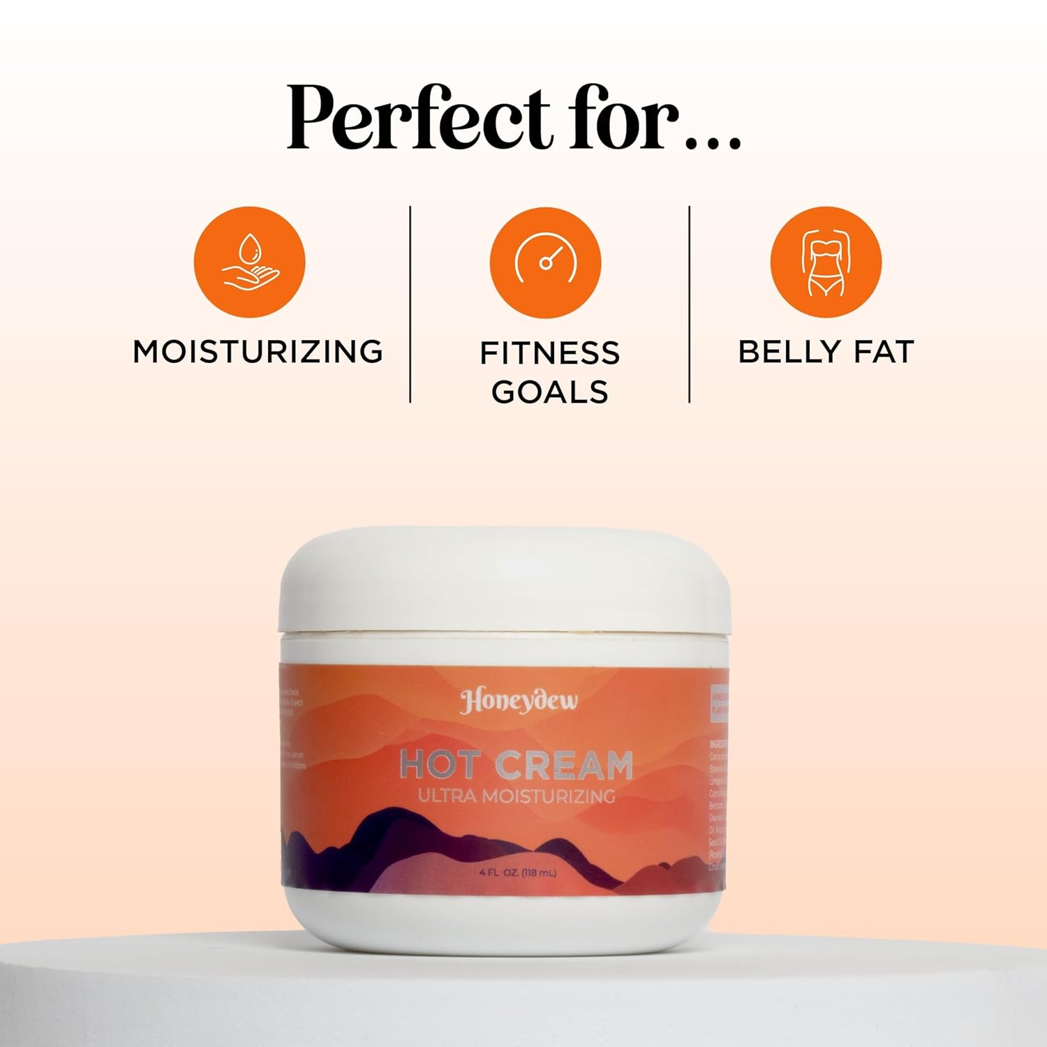Hot Firming Lotion Sweat Enhancer - Skin Tightening Cream for Stomach Fat and Cellulite - Sweat Cream for Better Workout Results - Long Lasting Moisturizing Pre and Post Workout Massage Lotion - Image 3