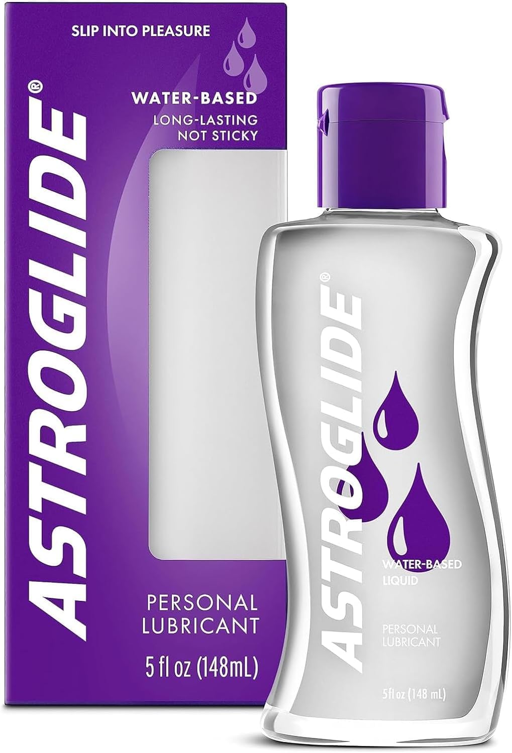 Replens Vaginal Moisturizer (8ct) and Astroglide Personal Lubricant (5oz) Bundle