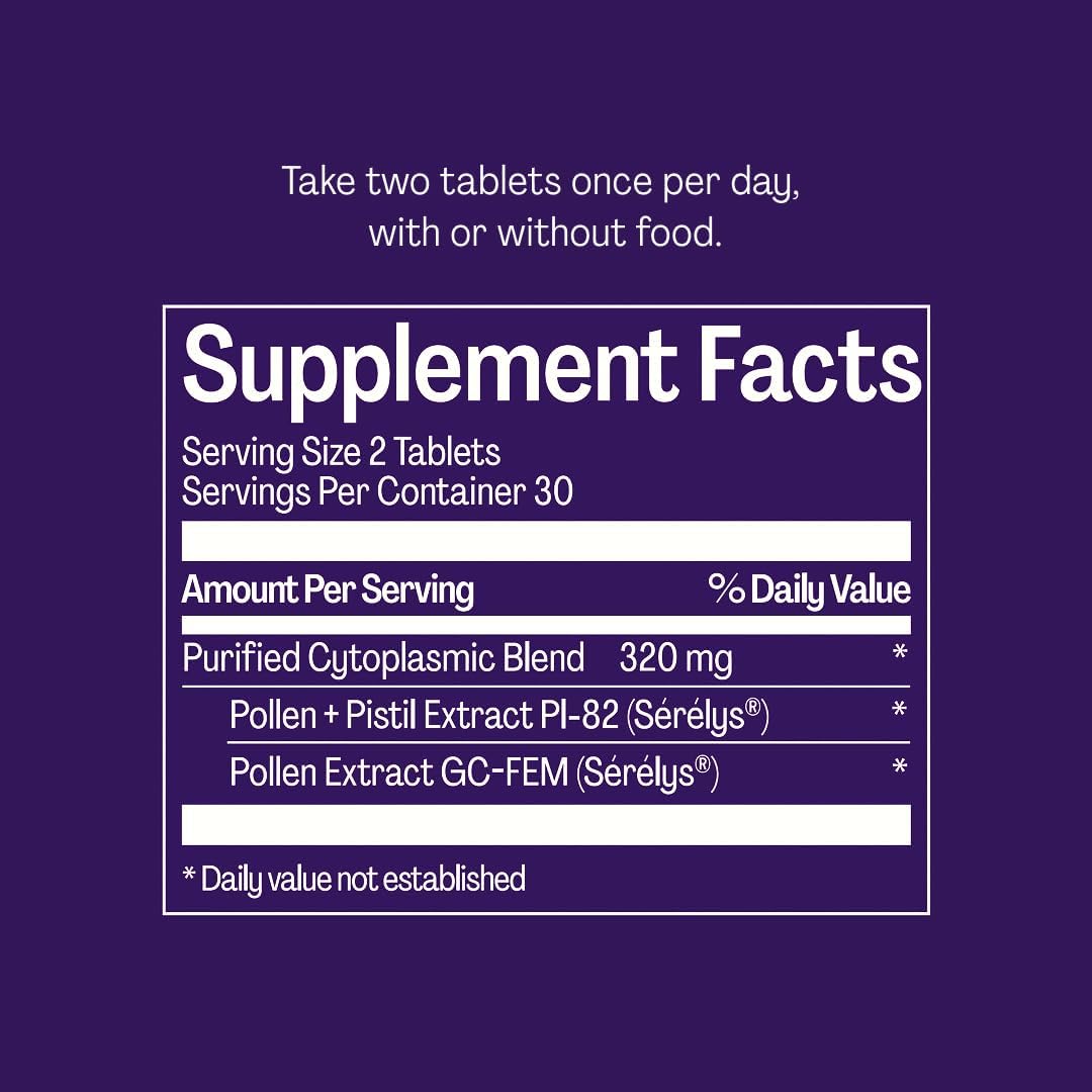 Relizen by Bonafide. Relief from Menopausal Hot Flashes & Night Sweats. — 1-Month Supply (60 Tablets) - Image 7