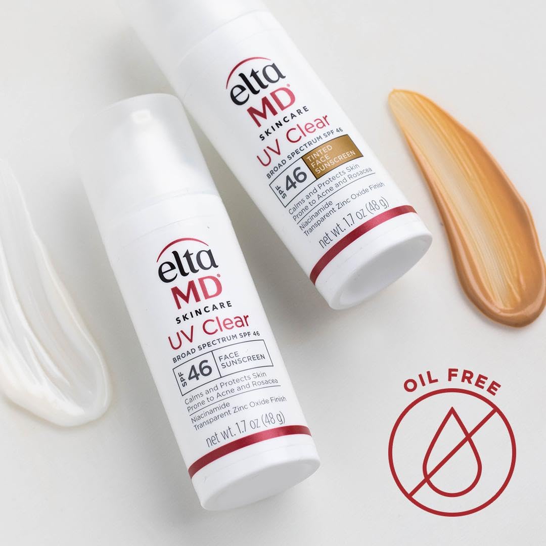 EltaMD UV Clear Face Sunscreen SPF 46, Oil-Free Sunscreen with Zinc Oxide, Dermatologist Recommended - Image 6