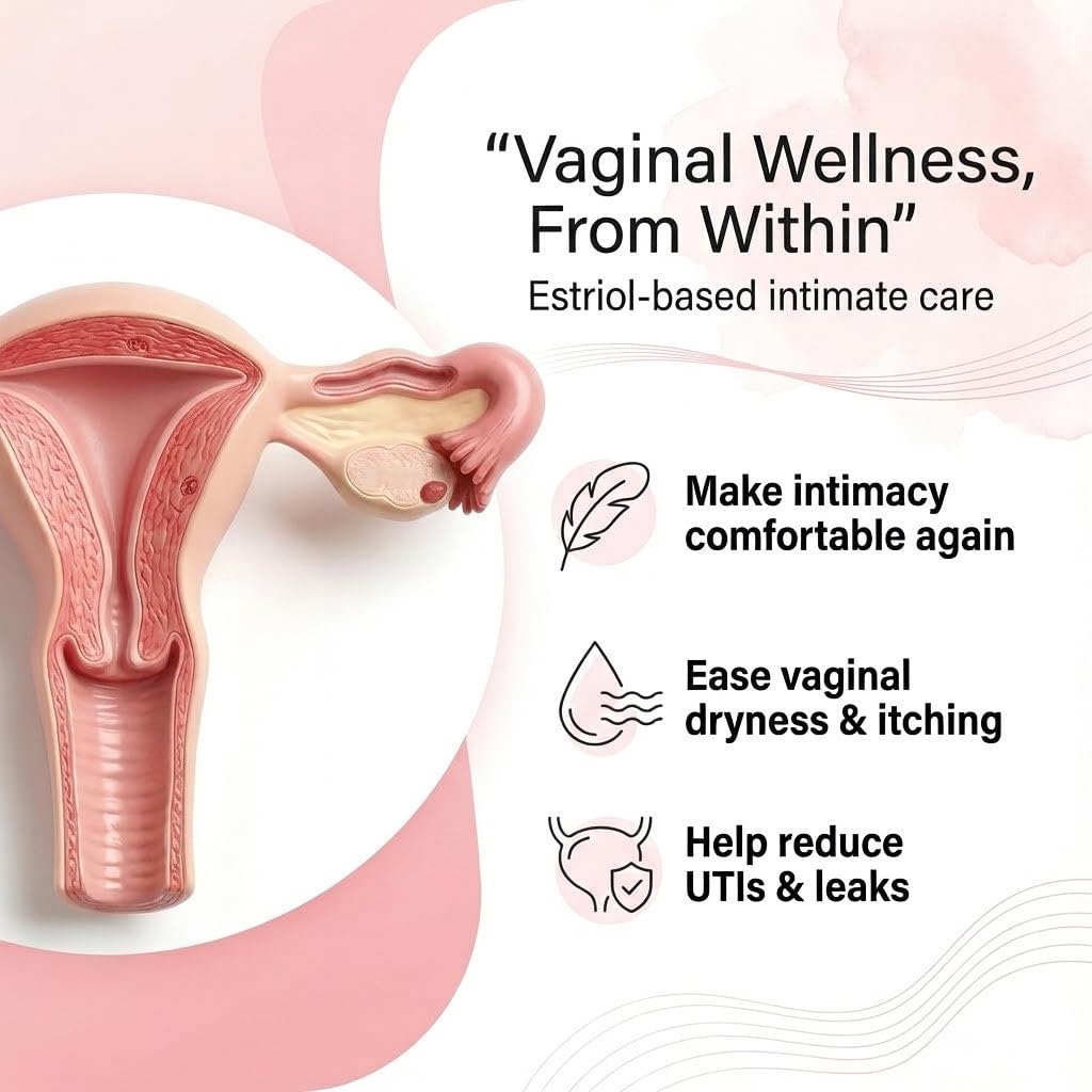 AAN Natural Bioidentical Estriol Cream for Women – Estrogen Support for Menopause Relief, Vaginal Dryness & Itch – Lightweight Hydrating Formula for Daily Feminine Comfort – 1 fl.oz - Image 3