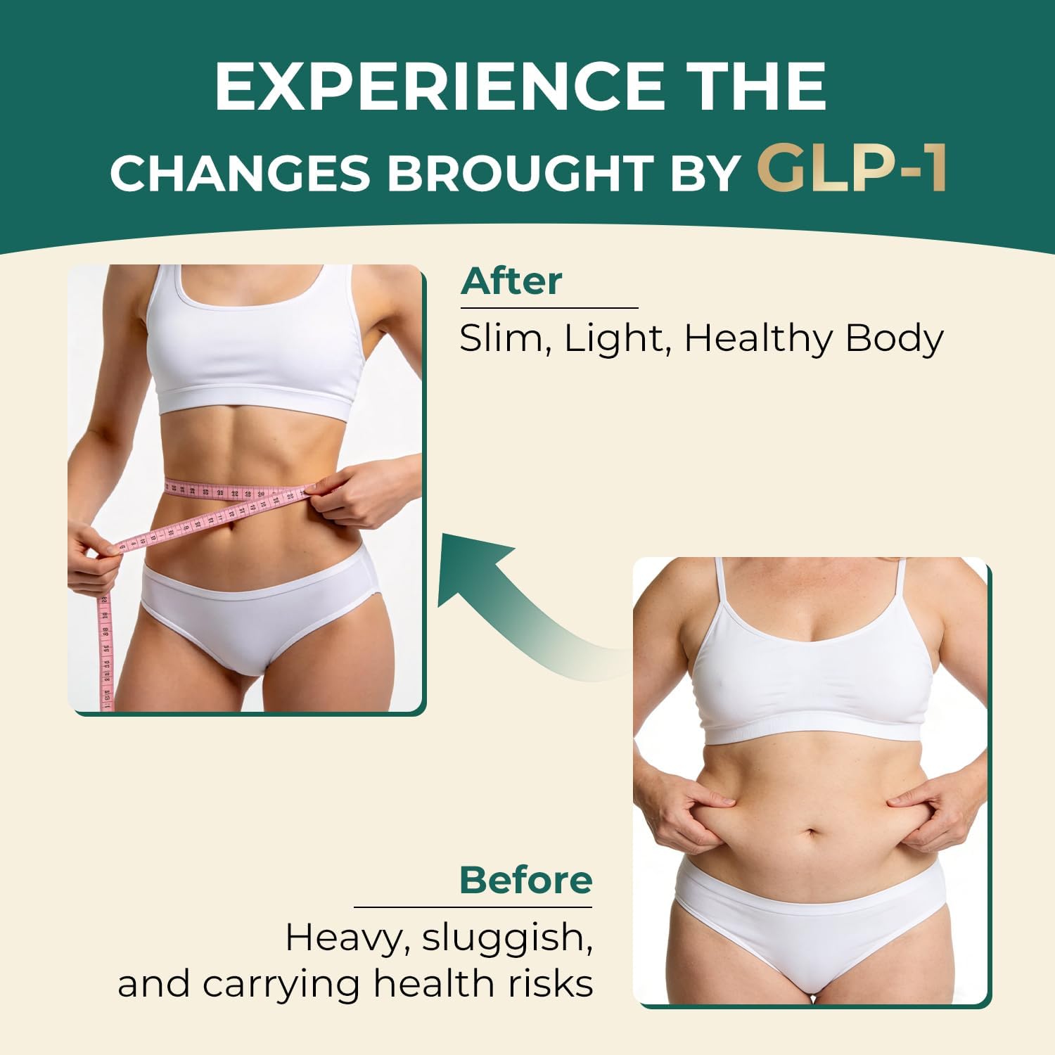 OxyEnergy GLP-1 Supplement Weight Loss Pills for Women & Men, Appetite Suppressant with Akkermansia Probiotic, Diet Pills Metabolism & Gut Health Booster, Ginger & Saffron Extracts, Vegan Capsules - Image 3