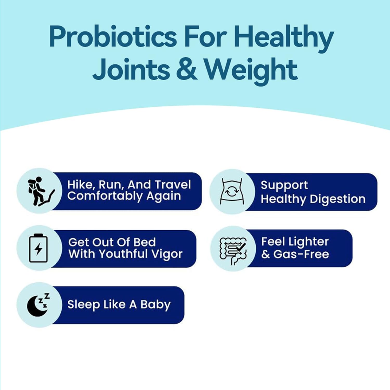 Probiotics for Women Digestive Health, Turmeric Curcumin Moringa, Menopause, Joint Support Sexy Midsection Curves, Bloat, 60 Capsules - Image 5