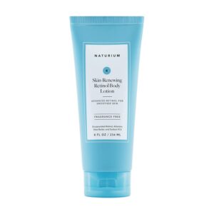 Naturium Skin-Renewing Retinol Body Lotion, Advanced Firming Anti-Aging Skin Care, with Encapsulated Retinol & Shea Butter, 8 oz
