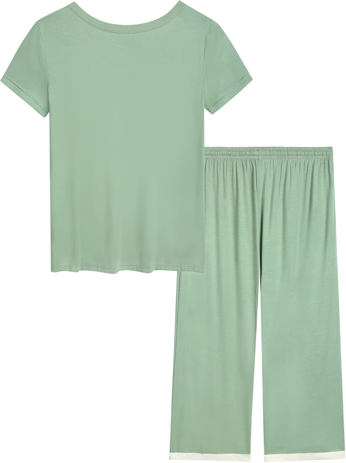 Joyaria Cooling Pajamas Bamboo Viscose Lightweight PJs Set Women Wicking Sleepwear for Night Sweat S-XXL - Image 4