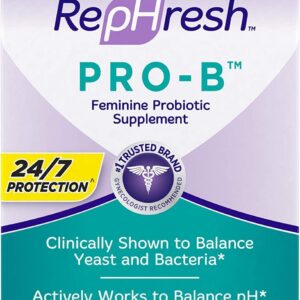 RepHresh Pro-B Probiotic Feminine Supplement - 30 ea (Pack of 2)