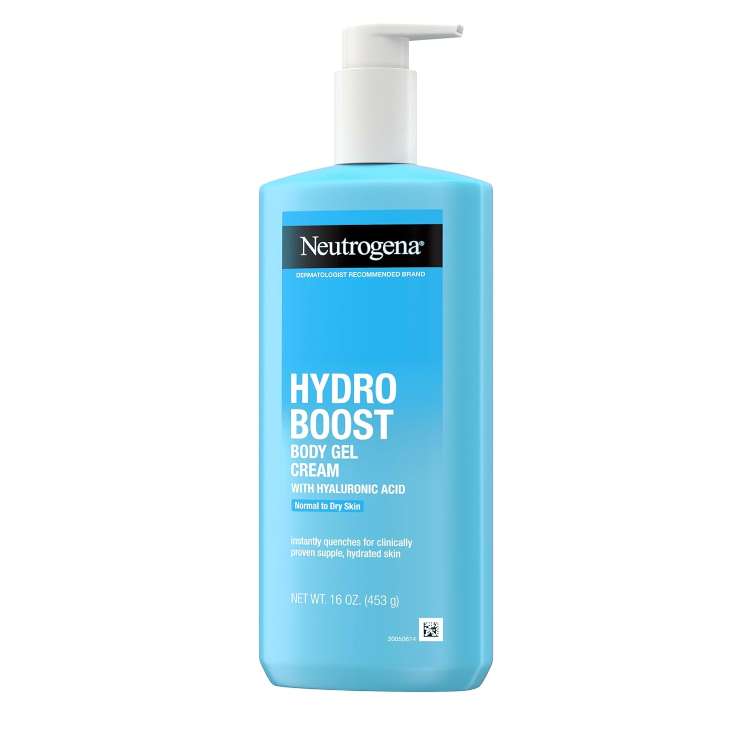 Neutrogena Hydro Boost Body Gel Cream, Hydrating Body Lotion with Hyaluronic Acid for Normal to Dry Skin, Lightweight Fragrance-Free Hyaluronic Acid Moisturizer, 16 OZ - Image 9