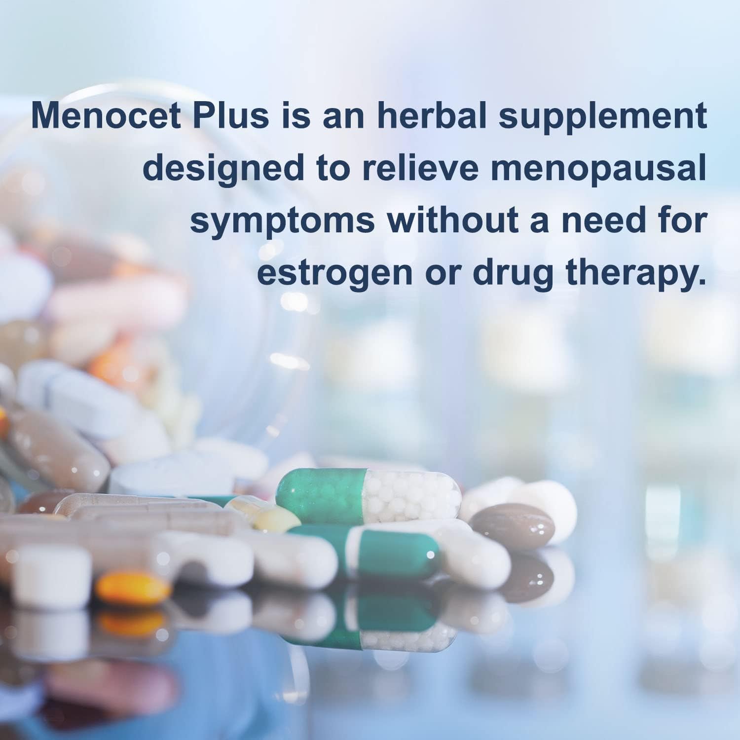 Wellgenix Menocet Plus Menopause Support - All-in-One Menopause Supplement - Daily Relief Feminine Care - Hot Flashes, Night Sweats, Mood Swings & Irritability - 30 Tablets (Pack of 2) - Image 7