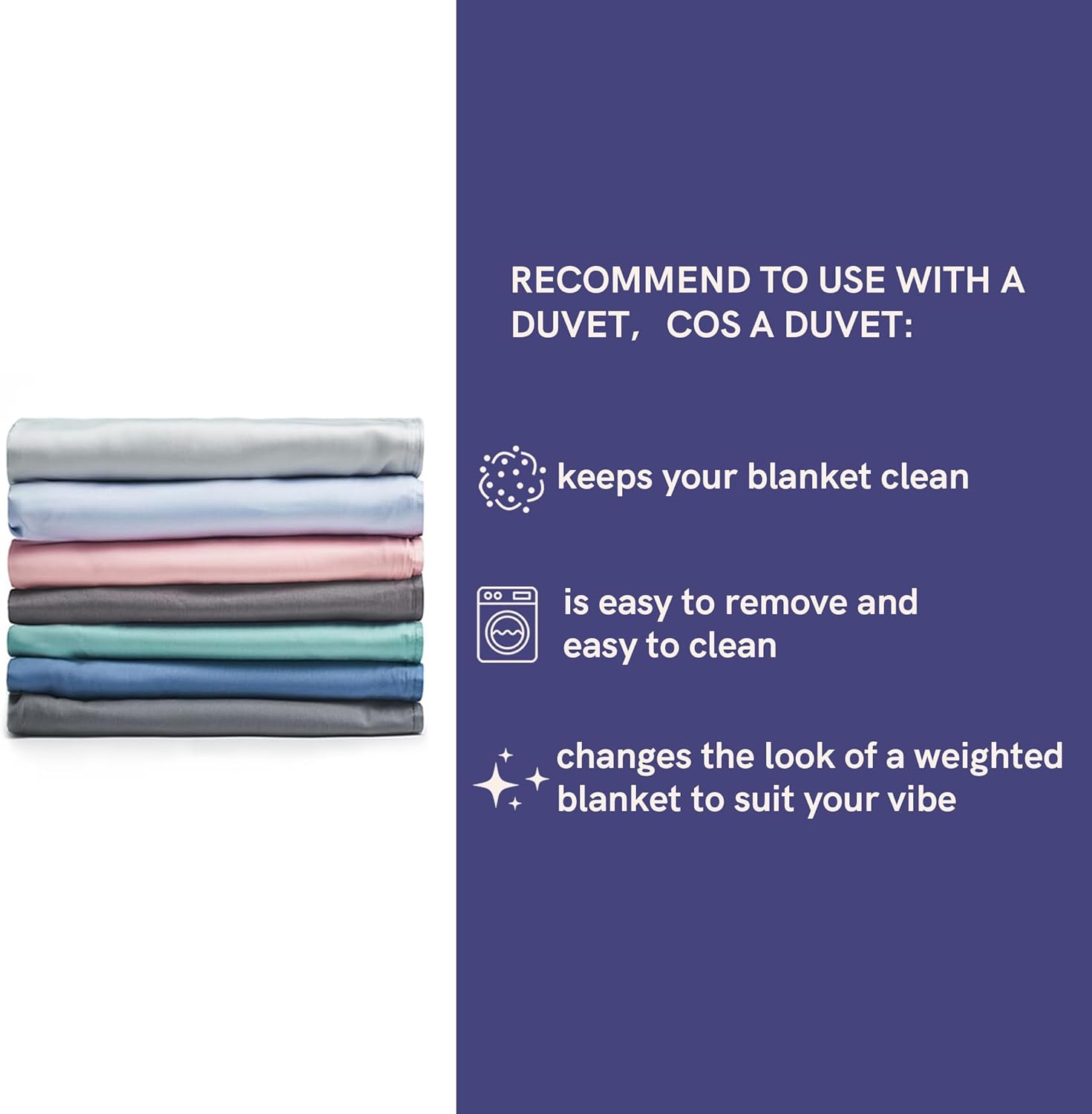 YnM 15lbs Weighted Blanket for Adults, Heavy Bed Throw Blanket with Cooling Glass Beads for All Season Use, Ideal for ~90lbs (48x72 Inches, Twin/Full, Dark Grey) - Image 9