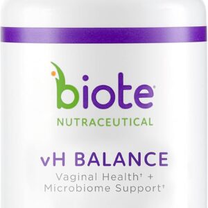 Biote Nutraceuticals - vH Balance - Vaginal Health + Microbiome Support (30 Capsules)