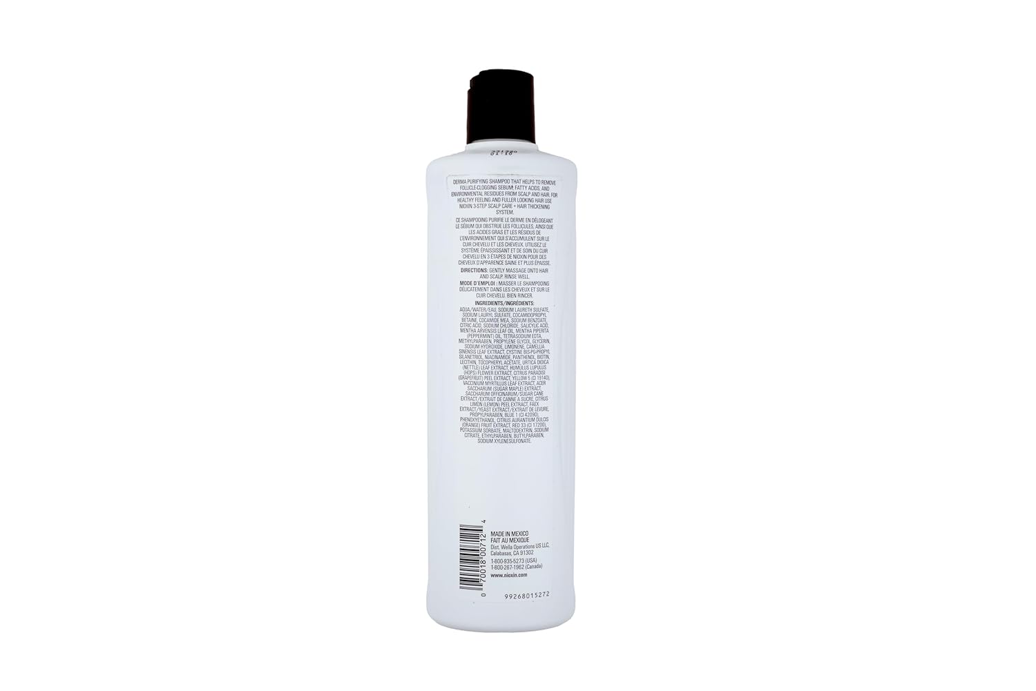 Nioxin System 2 Scalp + Hair Thickening Shampoo for Natural Hair with Progressed Thinning | Cleanse & Boost Hair Density with Niacinamide & Biotin - Image 10