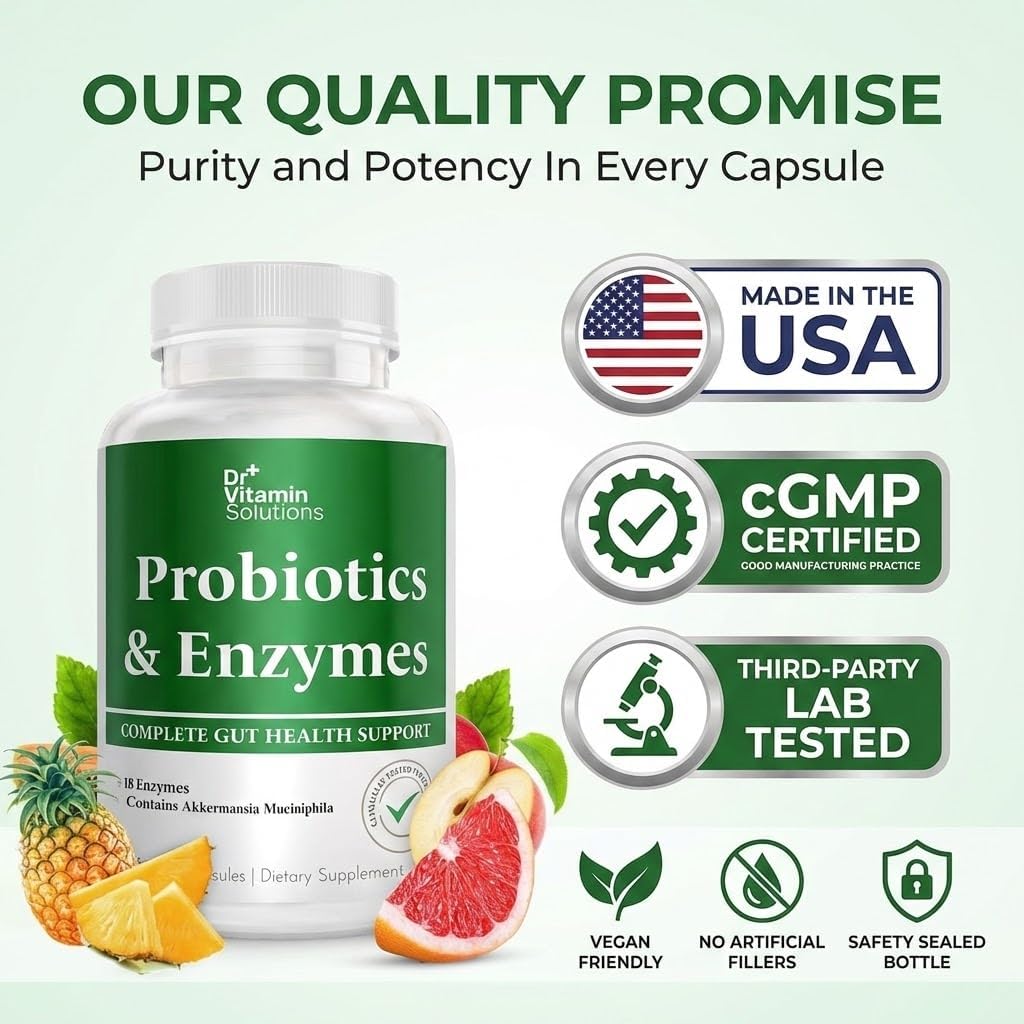 GLP-1 Supplement for Weight Loss Women & Men, Akkermansia Probiotic & Berberine, Digestive Enzymes, Prebiotics | Gut Health, Bloating Relief, Non-GMO, Made in USA, 30 Day Supply - Image 6