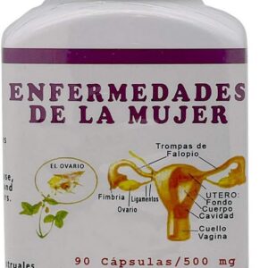 Enfermedades De La Mujer 500 mg 90 Capsules