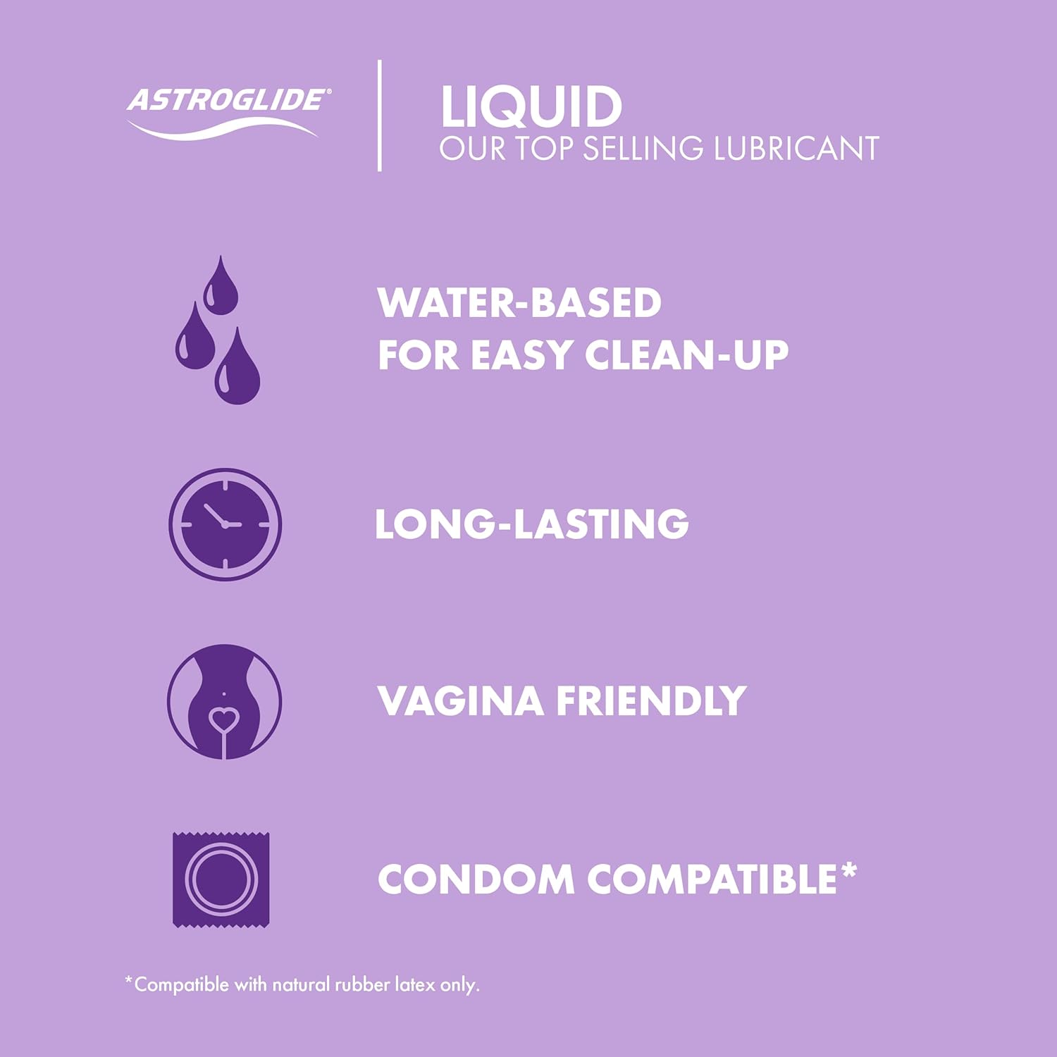 Replens Vaginal Moisturizer 8ct Bundle with Astroglide Personal Lubricant 2.5oz - Image 6