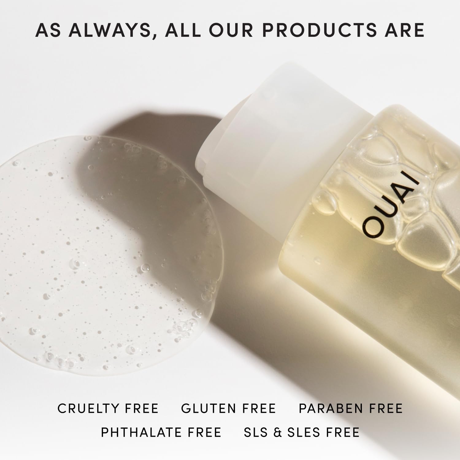 OUAI Fine Hair Shampoo - Biotin Thickening Shampoo for Flat, Thin Hair - Volumizing & Strengthening Keratin & Chia Seed Oil for Women & Men - Lightweight, Color-Safe, Sulfate Free, 10 Oz - Image 7