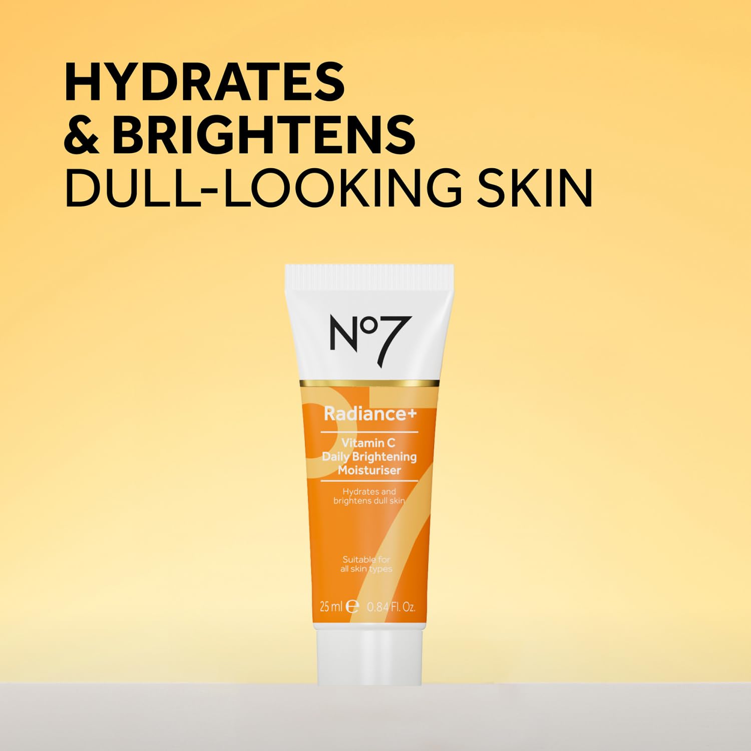 No7 Radiance Trio Gift Set - Includes Radiance+ Brightening Vitamin C Face Moisturizer, 15% Vitamin C Facial Serum, and Daily Energizing Exfoliating Face Wash (3 pieces) - Image 3