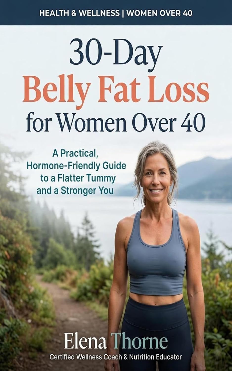 30-Day Belly Fat Loss For Women Over 40: A Practical, Hormone-Friendly Guide to a Flatter Tummy and a Stronger You