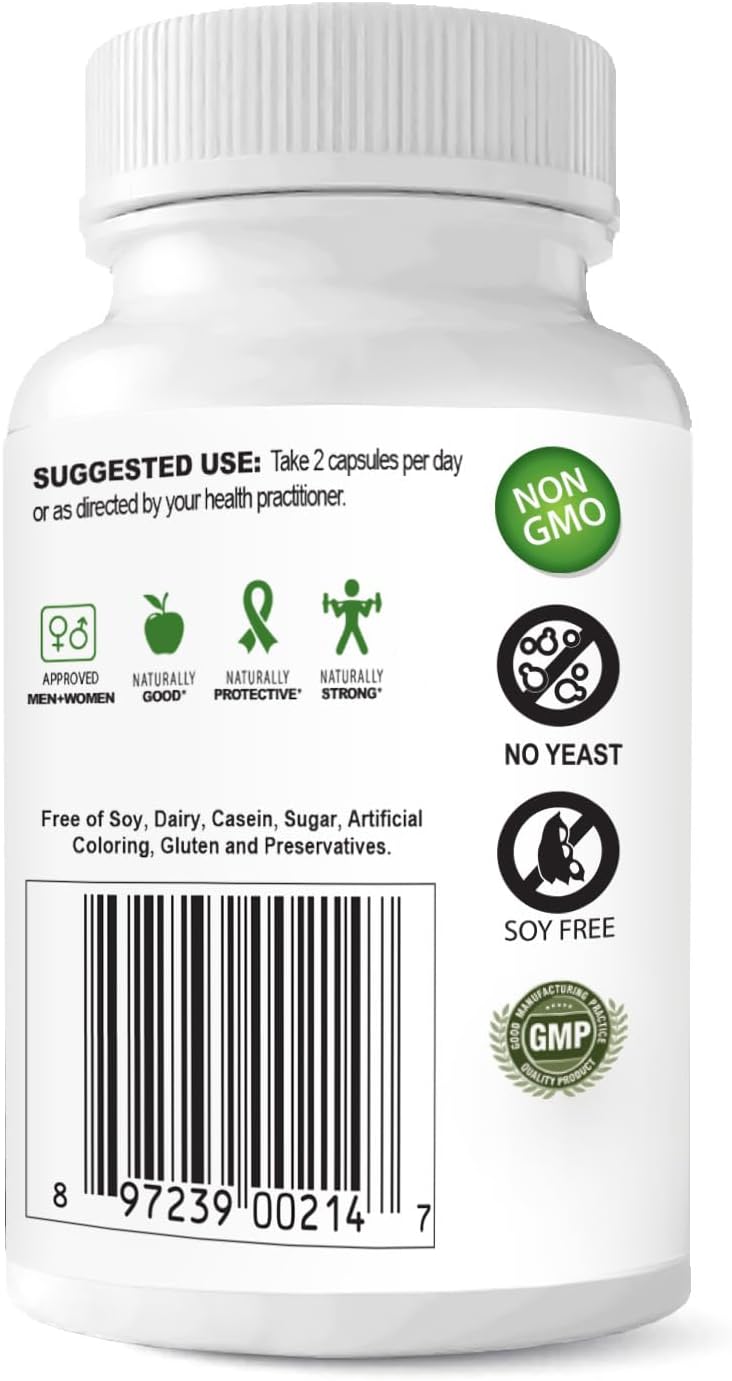 EstroBlock Estrogen Balance Supplement - Maintain Clear Skin, Body Defenses for Women & Men - Delgado Protocol - Original Formula w/No Crystalline DIM Against Dysfunction - 60 Capsules - Image 7
