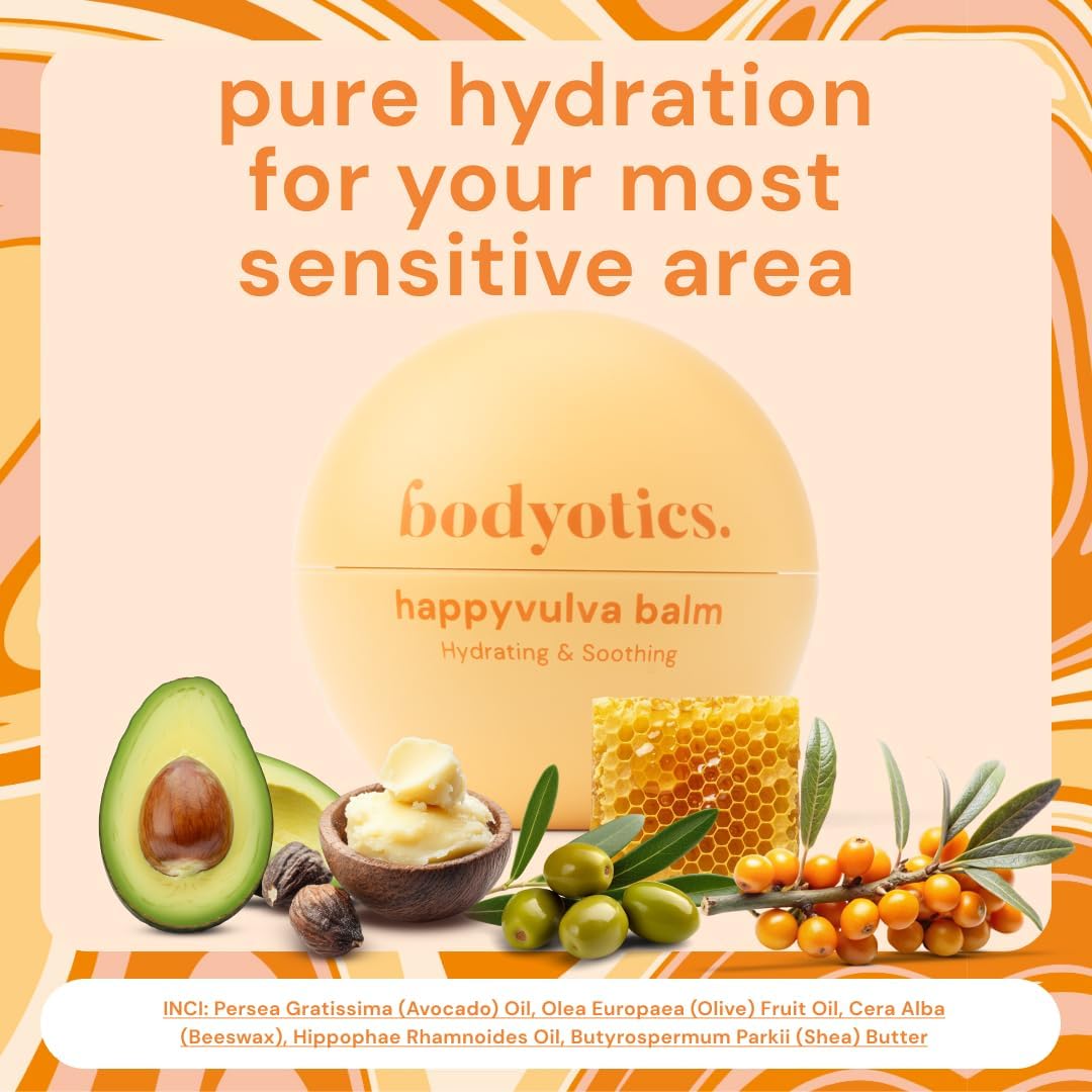 Bodyotics Vulva Balm - Fragrance-Free Vaginal Moisturizer for Dryness, Itching and Discomfort - No Hormones - Soothing Moisture Balm for Silky External Vulval Area - 2oz - Image 4