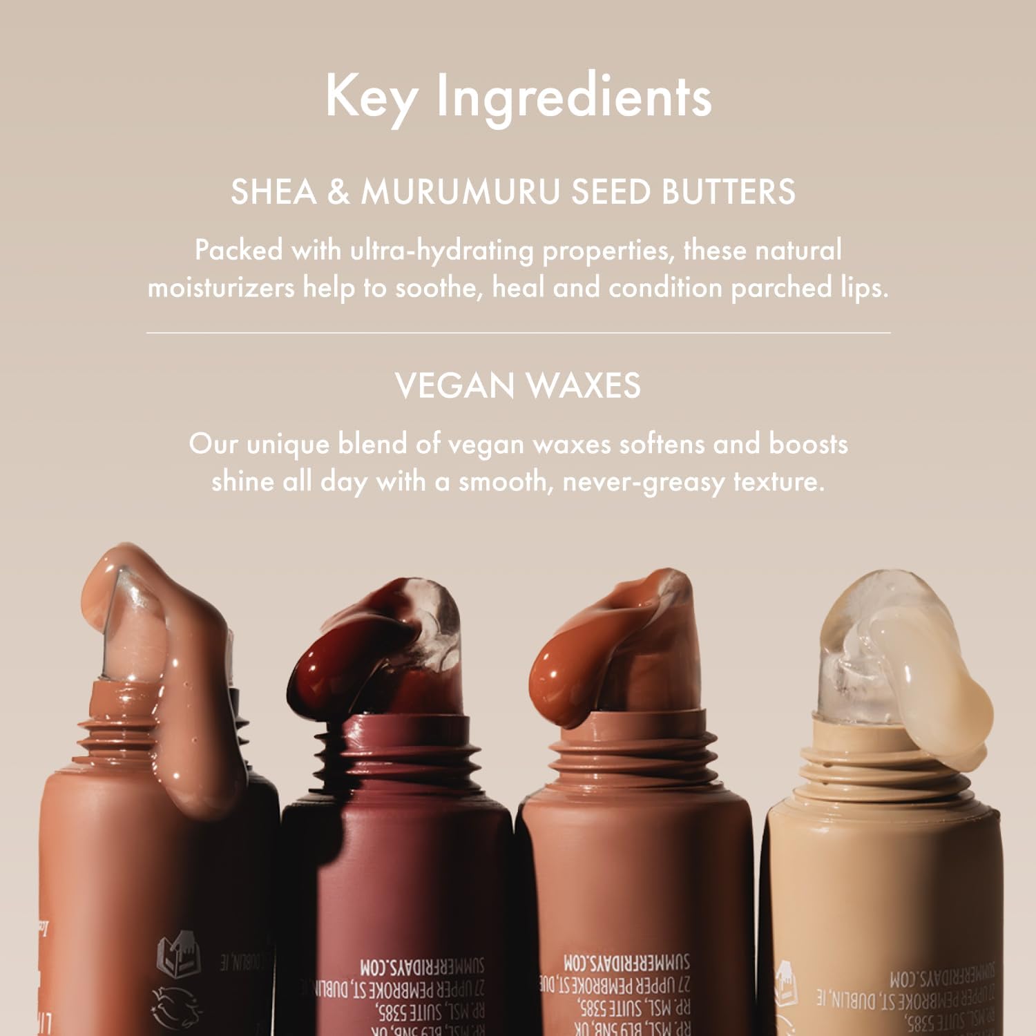 Summer Fridays Tinted Lip Butter Balm - Conditioning Vegan Lip Balm for Instant Moisture, Shine & Hydration - Sheer-Tinted, Soothing Skincare - Vanilla Beige (.5 Oz) - Image 6
