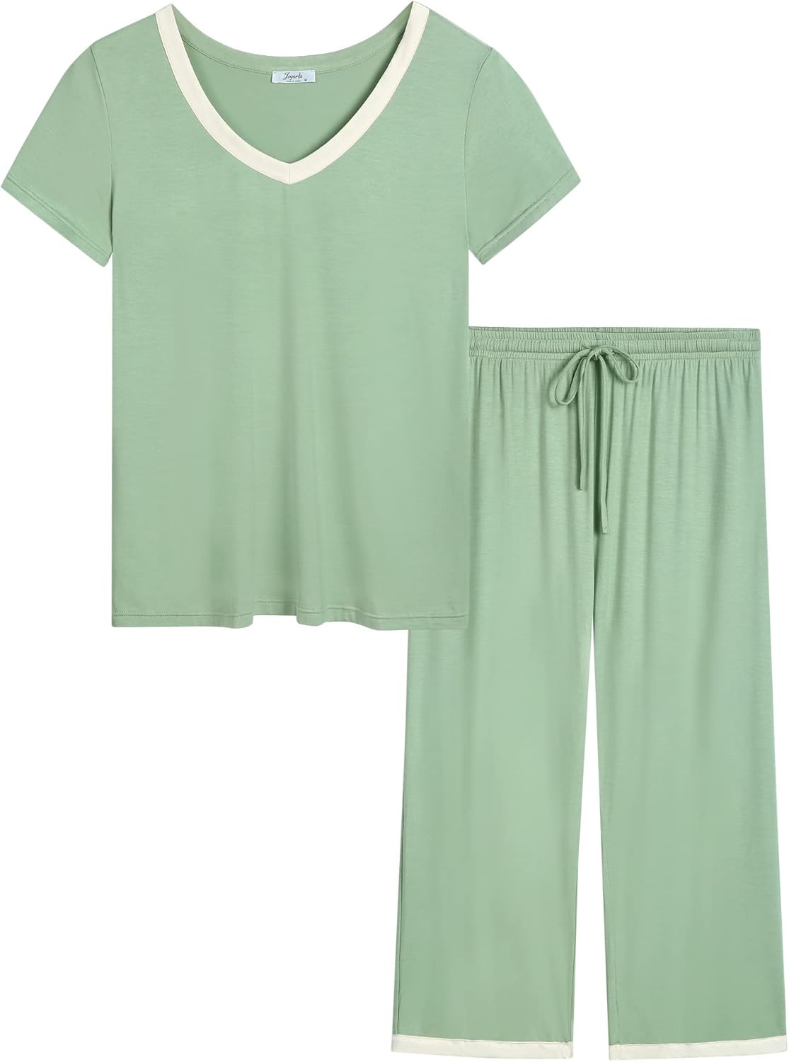 Joyaria Cooling Pajamas Bamboo Viscose Lightweight PJs Set Women Wicking Sleepwear for Night Sweat S-XXL