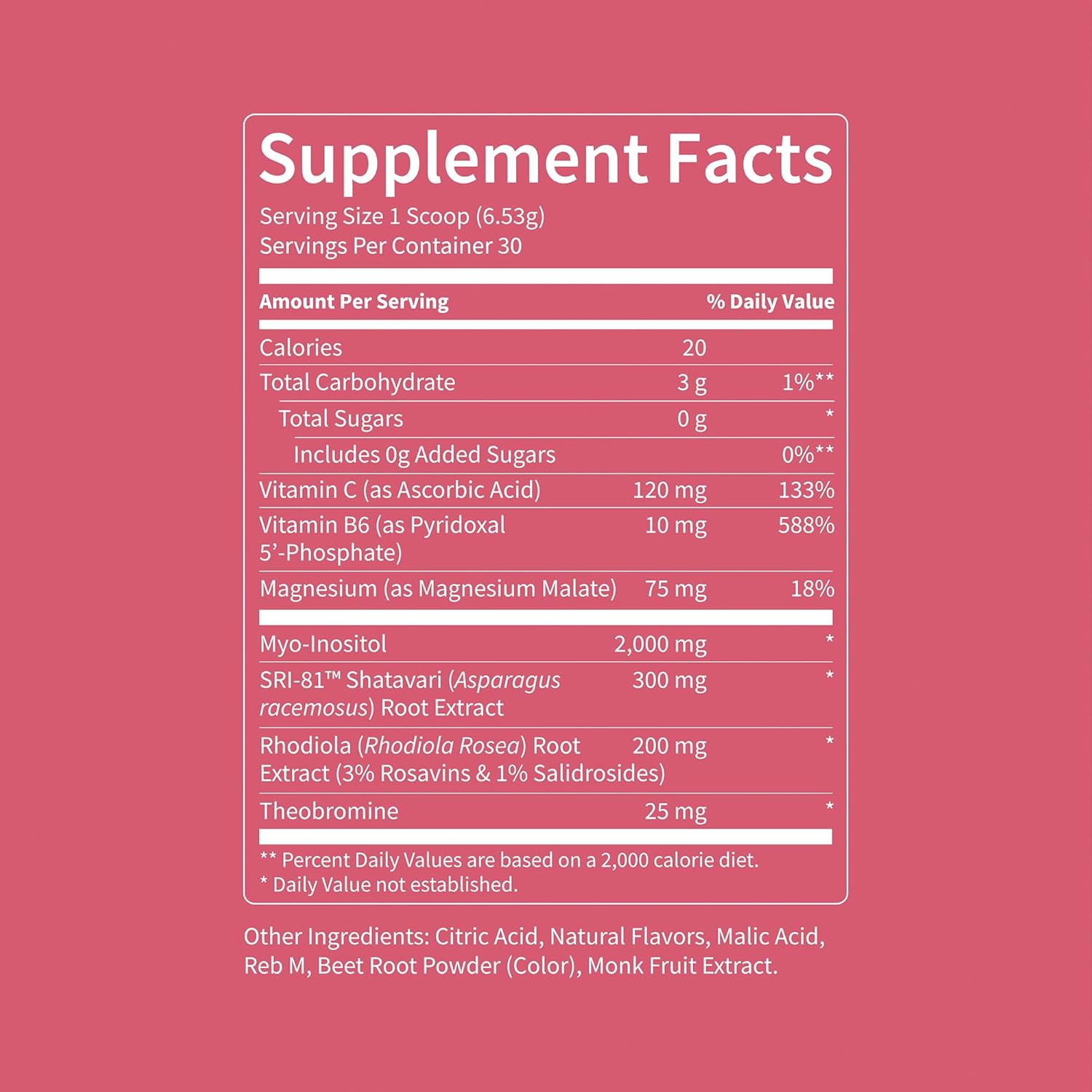 Nello Superbalance Hormonal Support Drink Mix, SRI-81 Shatavari, Myo-Inositol, Rhodiola Rosea, Vitamin C, Magnesium, Theobromine (30 Servings, Strawberry Lemonade) - Image 7