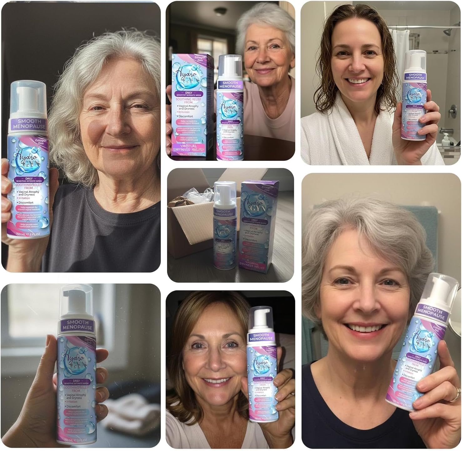 Hydro GYN Vaginal Moisturizer | Long-Lasting Dryness & Discomfort Relief | Estrogen & Hormone Free | 10 Pre-Filled Applicators I Pre and Post Menopausal + Feminine Wash - Image 5