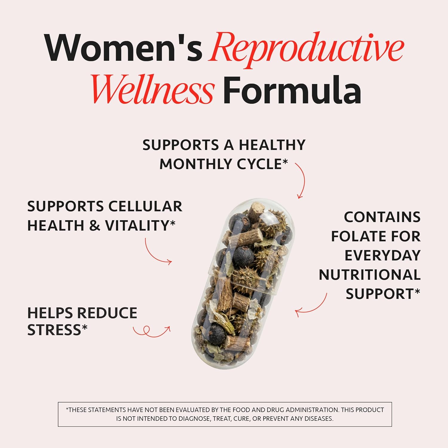Freshly Moms Ayurvedic Fertility Supplements for Women | Ovulation, Hormonal Balance & Cycle Support | Maca Root, Vitex, & Vitamins | Vegan | 90 Capsules - OSH Wellness - Image 2
