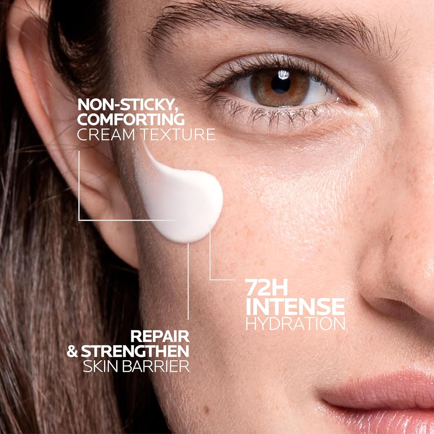 La Roche-Posay Hyalu B5 Suractivated Anti-Aging Face & Neck Cream, Firming Face Moisturizer With 3 Types of Hyaluronic Acid for All Skin Types, 72hr Hydration + Anti-Wrinkle, 1.7 fl oz - Image 3