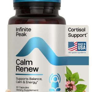 Cortisol & Adrenal Support for Busy Women, Stress Support with Ashwagandha, Rhodiola & Holi Basil | Helps Emotional Balance | Cortisol Supplements for Women to Manage your Day | Non-GMO | 60 Capsules