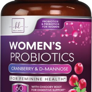 Probiotics for Women - Prebiotic and Probiotic Blend 60 Billion CFU Per Serving - 16 Strain Women's Probiotic for pH Balance & Vaginal Support - Digestive & Immune Support, Bottled USA - 60 Capsules