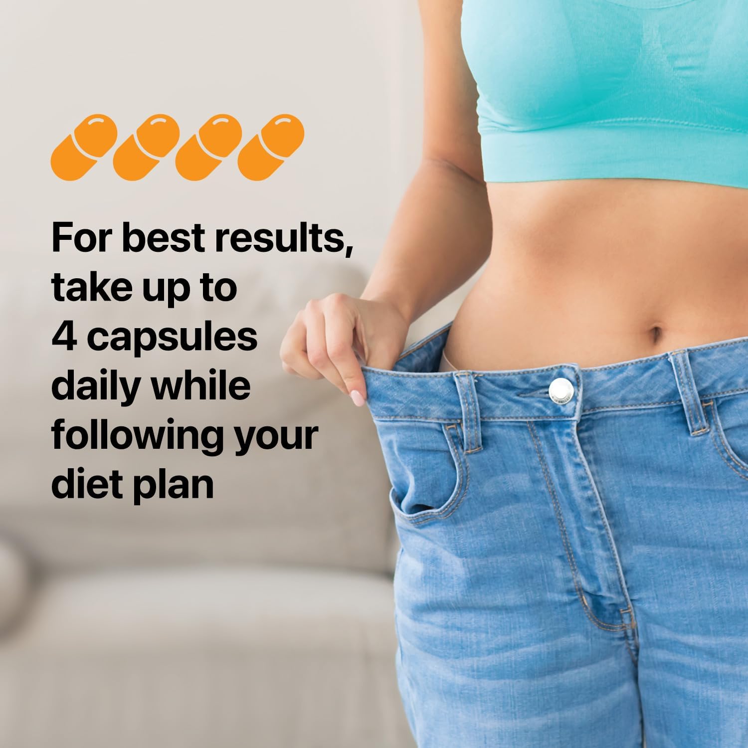 Belly Fat Burner for Men & Women - Clinically Validated goBHB Metabolism Booster and Appetite Suppressant for Weight Loss and Energy Support - 3rd Party Lab Tested Vegan & Non-GMO (60 Capsules) - Image 7