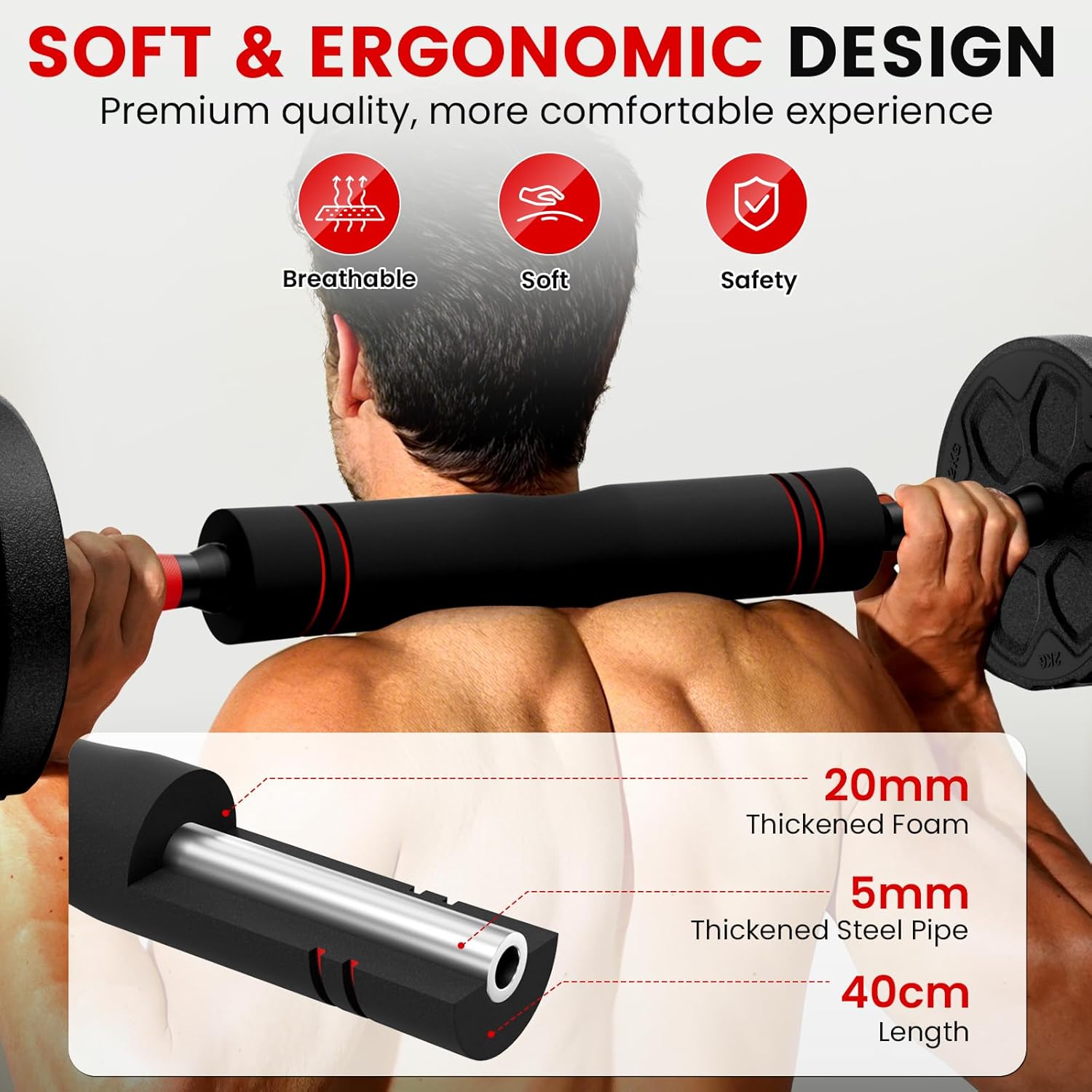 Adjustable Dumbbell Set, 20/33/45/70/90lbs Free Weight Set with Connector, 4 in1 Dumbbells Set Used as Barbell, Kettlebells, Push up Stand, Weight Set for Home Gym Suitable Men/Women - Image 5