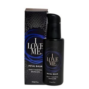 Petal Balm Daily Vaginal Skincare - Vulva Balm for Vaginal Dryness & Itching - Clinically Tested Hormone-Free Natural Vaginal Moisturizer for Sensitive Vulvar Skin - Intimate Feminine Care - 2Fl Oz